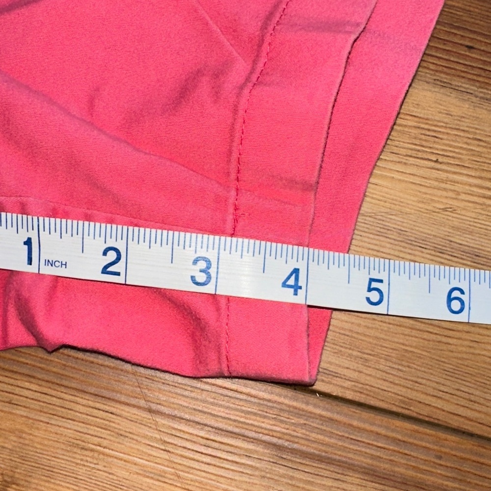 British Khaki Coral Pink Women's Shorts - Picture 6 of 6
